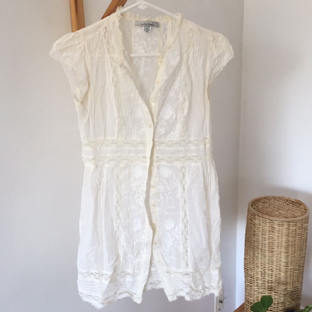 Edwardian Style Cotton Blouse